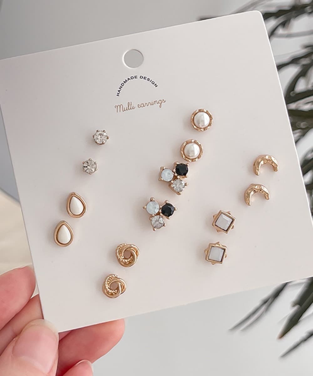 Urban Titanium Post Earrings Set (2 Colors)