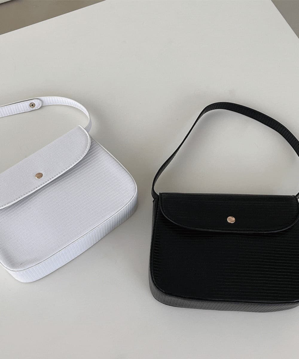Minimalist Hard Leather Two-way Hobo Shoulder Bag/crossbody