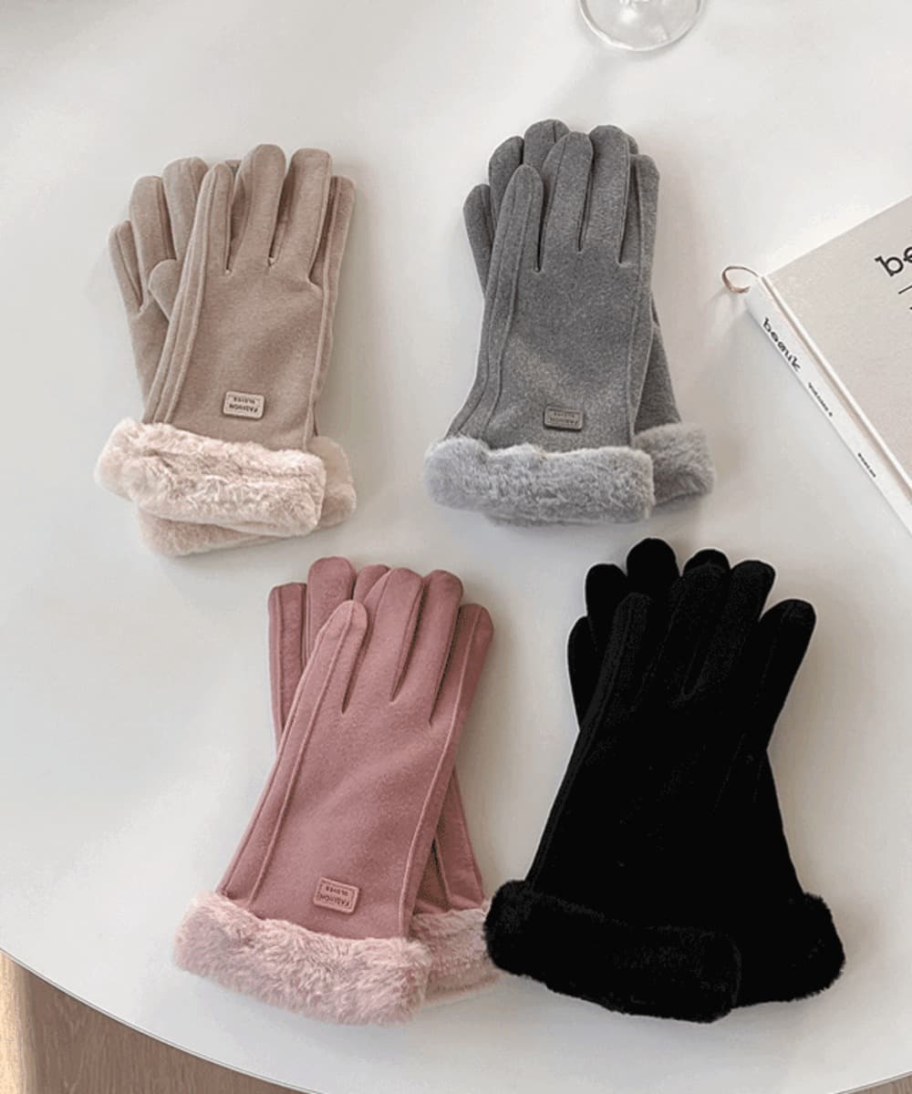 Plain Line Thermal Touchscreen Gloves