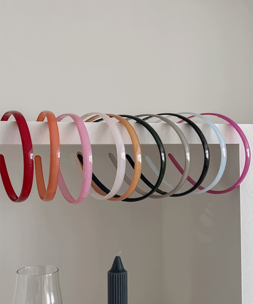 Slim Acrylic Hairband Headband